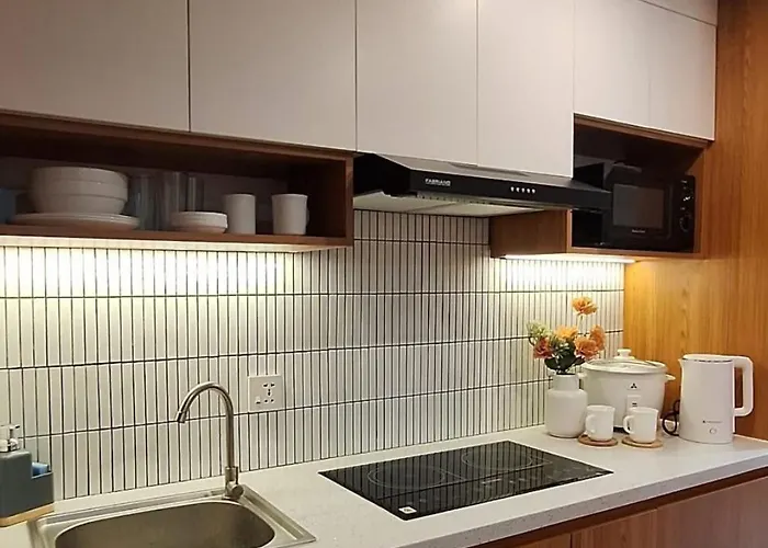 Aparthotel Furnished Family Near It Park And Waterfront With Pool, Wifi, Gym Access
