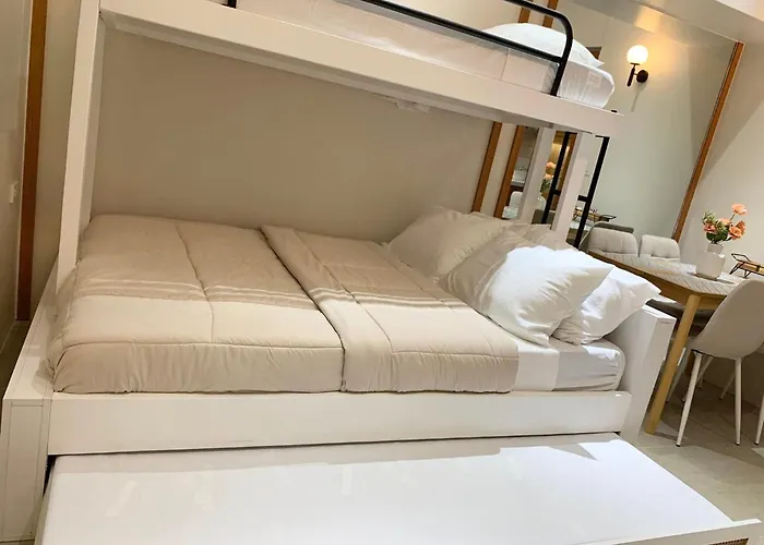 Apartahotel Furnished Family Near It Park And Waterfront With Pool, Wifi, Gym Access 4*
