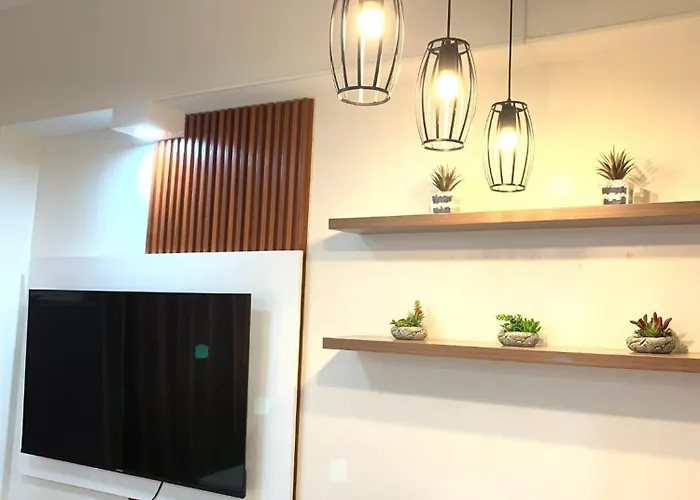 Aparthotel Furnished Family Near It Park And Waterfront With Pool, Wifi, Gym Access 4*