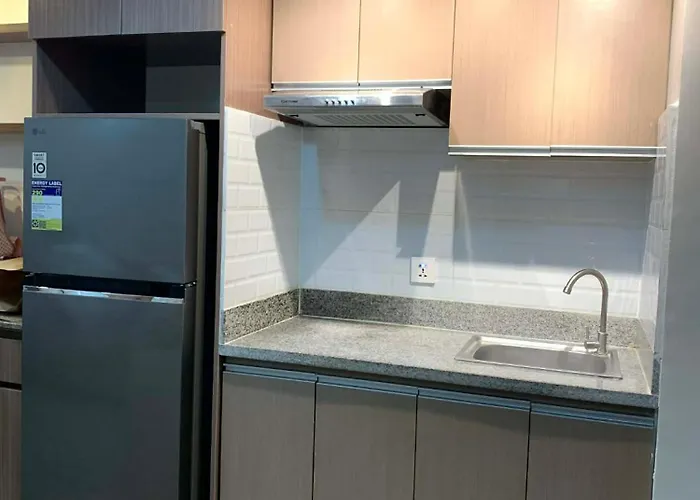 Aparthotel Furnished Family Near It Park And Waterfront With Pool, Wifi, Gym Access 4*