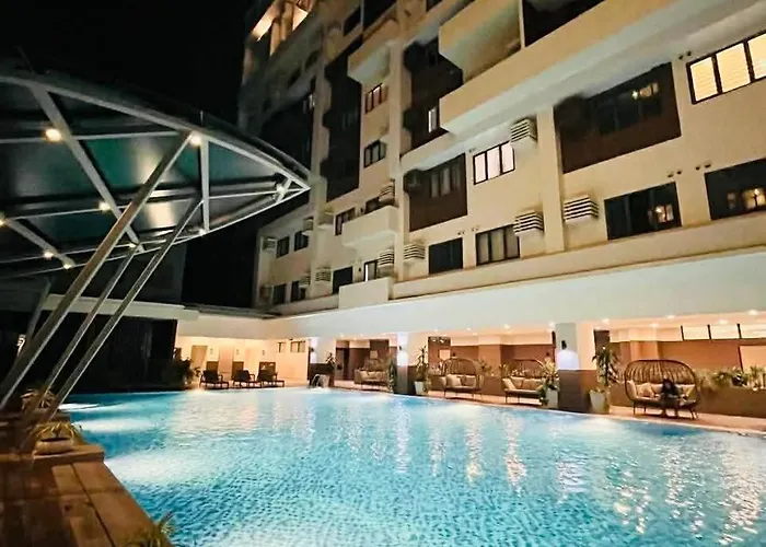 Furnished Family Near It Park And Waterfront With Pool, Wifi, Gym Access Aparthotel
